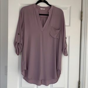 Lush - Lilac -Women’s Medium Blouse